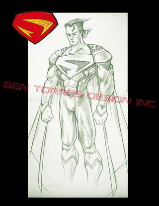 Illustration for article titled Toy concept art for Tim Burton's scrapped Superman movie is like design Kryptonite
